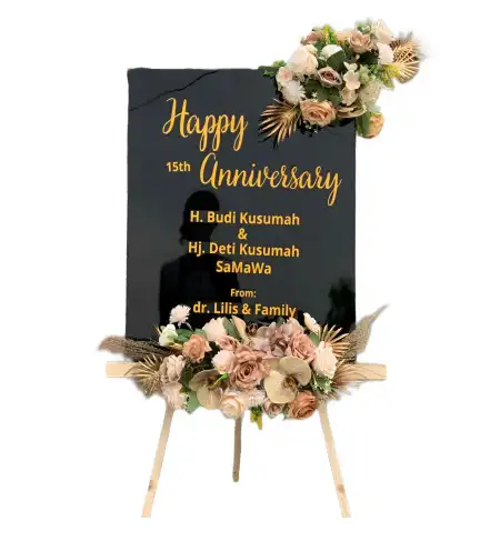 Papan Bunga Akrilik Kendalbulur